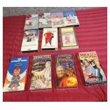 11 VHS Family and Kids Movies - including several Christmas Classics - Frosty the Snowman, Rudolph, the Santa Clause, Prancer and more