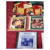 Christmas Music CD Collection (includes one Yule Tide log DVD - put a fireplace on your TV)