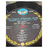 Vintage Longines Symphonette Society Vinyl Record Collection - 9 LP records no sleeves