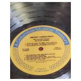 Vintage Christmas Compilation Vinyl Records Collection - set of 6 no sleeves