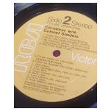 Vintage Christmas Compilation Vinyl Records Collection - set of 6 no sleeves