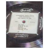 Vintage Lawrence Welk & Mills Brothers Vinyl Record Collection - set of 12 records, no sleeves