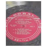 Vintage Lawrence Welk & Mills Brothers Vinyl Record Collection - set of 12 records, no sleeves