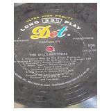 Vintage Lawrence Welk & Mills Brothers Vinyl Record Collection - set of 12 records, no sleeves