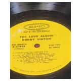 Vintage Vinyl Record Collection - featuring Elvis Presley, Anne Murray & Bobby Vinton and more - 18 records, no sleeves