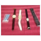 Crystal-Embellished Fashion Watch Collection and some extra bands