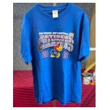 2008 Kansas Jayhawks National Champions t-shirt in like new condition - Size L