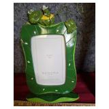 Frog-Themed Photo Frames and Easter basket. Frame size in photos.