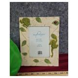 Frog-Themed Photo Frames and Easter basket. Frame size in photos.