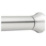 Adjustable Shower Curtain Rod - Nickel Finish - Retail: $15
