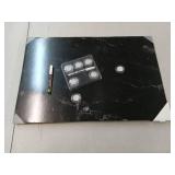 Navaris Black Marble Magnetic Dry Erase Board - Retail: $41