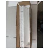 White Scalloped Floating Wall Shelves Set of 4 - Retail: $44