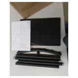 Black Metal Coat Rack Assembly Kit - Retail: $35