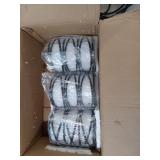 Modern Spiral Pendant Light Fixture - 3 Light Set - 2 damaged ends (see photos)  - Retail: $96