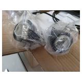 Modern Spiral Pendant Light Fixture - 3 Light Set - 2 damaged ends (see photos)  - Retail: $96