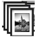 Modern 3-Piece Black Picture Frame Set - Retail: $41