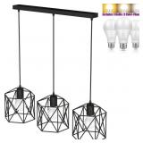 Modern 4-Light Kitchen Island Pendant - Bulbs Not Included  - Retail: $36