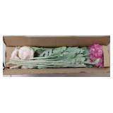 Artificial Pink Peony Flower Arrangement - Retail: $23