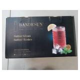 Bandesun Hobnail Textured Drinking Glass Set - Retail: $21