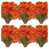 UV-Resistant Artificial Fall Flower Bundles - Retail: $24