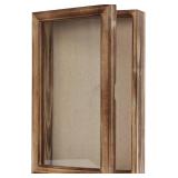 Rustic Shadow Box Display Case 8x12.5 - Retail: $26