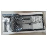 Modern Black Outdoor Wall Lantern - Retail: $56