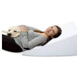 Memory Foam Bed Wedge Pillow - Retail: $38