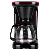 Taurus Velvet 12-Cup Drip Coffee Maker - Retail: $49