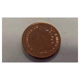 1 oz 999 fine copper round Indian Head Penny Coin design