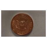1 oz 999 fine copper round Donald Trump design