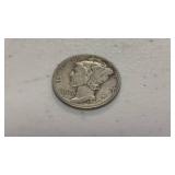 1936 Mercury dime coin 90% silver
