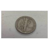 1936 Mercury dime coin 90% silver