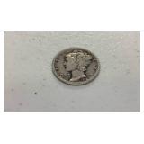 1926 Mercury dime coin 90% silver