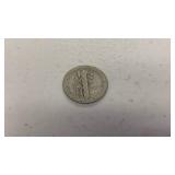 1923 Mercury dime coin 90% silver