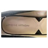 NEW! Adrienne Vittadini Black Leather Pumps size 10M