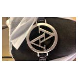 NEW! Adrienne Vittadini Black Leather Pumps size 10M