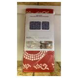 Temp-tations 2-Piece Microfiber Kitchen Drying Mats Set red new