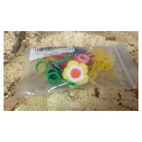 6Pcs Flower Straw Cover Cap for Stanley Cups, Silicone Straw Cover, Straw Toppers, Straw Tips Lids Compatible with Stanley Cup 30&40 Oz Tumbler, Reusable Straw Cover for 0.4in Straws. (Cute Flower) DP