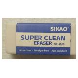 Sikao Super Clean Erasers 12-Pack SE-401S ITR80