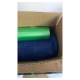 MICROCOSMOS Summer Cooling Mat & Sleeping Pad- Water Absorption Top, Materials Safe, Easy Carry, EZ Clean. Keep Cooling for Pets, Kids and Adults.(Navy Blue, 19\" x 15\")