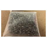 Poen 300 Pcs Fishing Barrel Swivels Bulk Stainless Swivels Fishing Tackles High Strength Stainless Black Coating Freshwater Swivels Rolling Saltwater Leaders Line Hook Connector Saltwater