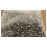 Poen 300 Pcs Fishing Barrel Swivels Bulk Stainless Swivels Fishing Tackles High Strength Stainless Black Coating Freshwater Swivels Rolling Saltwater Leaders Line Hook Connector Saltwater