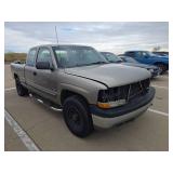 2001 CHEVROLET SILVERADO 1500 EXT. CAB LONG BED 4WD