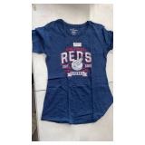 39 Count Womens V Cut Cincinnati Reds 1869 Baseball T-Shirt