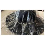 LOT OF 23! UTOWO Women Fedora-Hat Wide-Brim Felt with Rhinestone Wedding Elegant Floppy Felt Hat Small Black