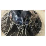 LOT OF 23! UTOWO Women Fedora-Hat Wide-Brim Felt with Rhinestone Wedding Elegant Floppy Felt Hat Small Black