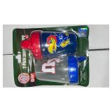 23 Packs - of Ncaa Kansas Jayhawks No Spill Dripless Cups 2 Pack Nip