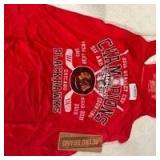 Lot of Chicago Blackhawks Apparel, sizes are Small and XS, 30+ shirts