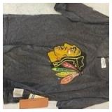 Lot of Chicago Blackhawks Apparel, sizes are Small and XS, 30+ shirts
