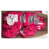 32 Count of Red Sox Fenway Park 100 Years Kids Pink T-Shirts, Sizes M and L